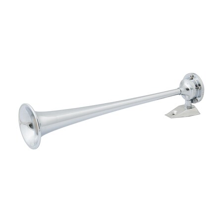 Marinco 12V Chrome Plated Single Trumpet Air Horn 10105